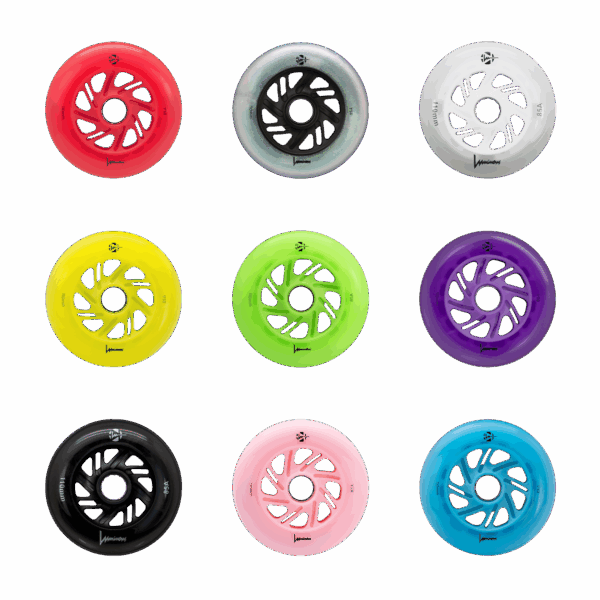 LUMINOUS WHEELS 110mm/85A - PAQUETE DE 3