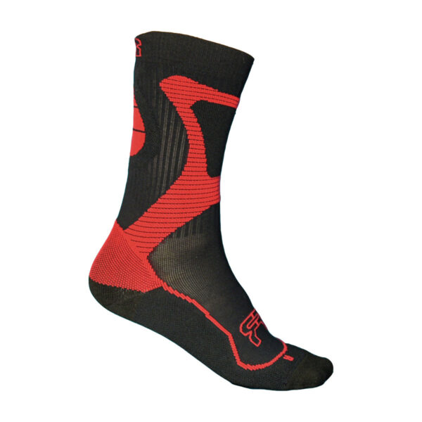 FR NANO SPORT CALCETAS BLACK/RED - PAR