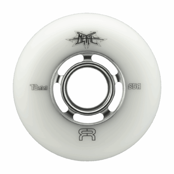 FR - METAL WHEELS 72mm/85A - PAQUETE DE 4